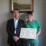 获得外国人技能实习生的日语作文竞赛会的优良奖